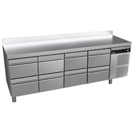 Asber 8 drawer counter fridge GGTP-7-225-08