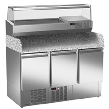 Asber pizza prep counter ETCPZ-140