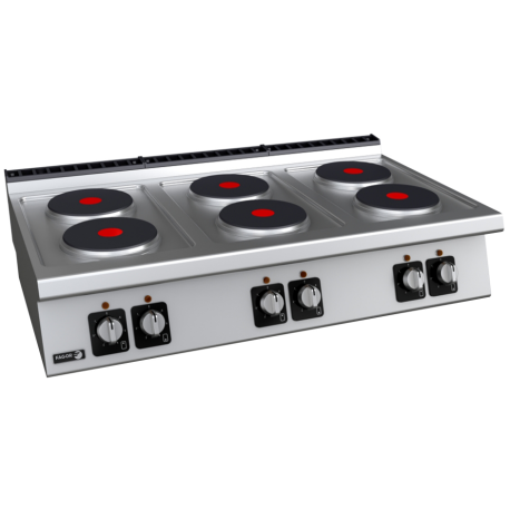 Fagor boiling ring top with 6 hot plates C-E760