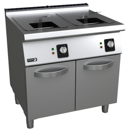 Fagor gas free standing double fryer 2x15L F-G7215