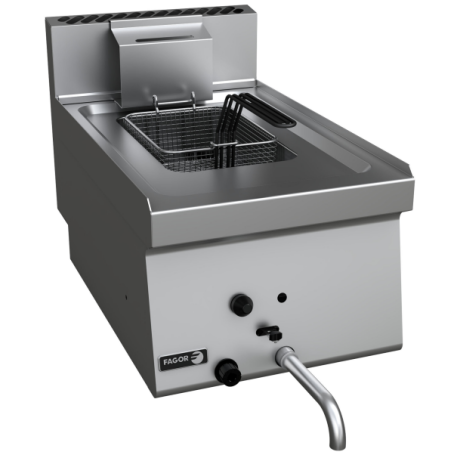 Fagor gas single tank countertop fryer 8L CI-FG604T 1 8