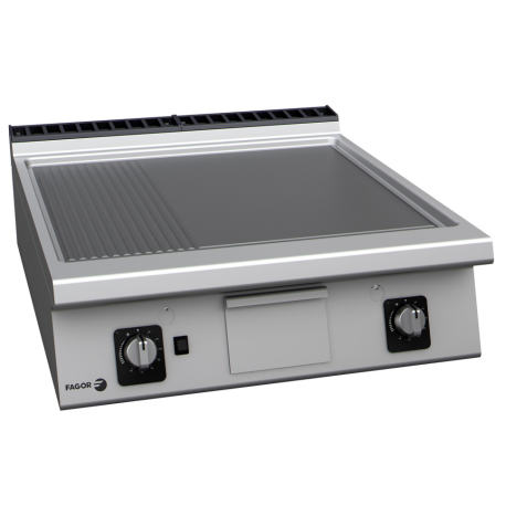 Fagor gas griddle plate double fry top FT-G910 C L+R