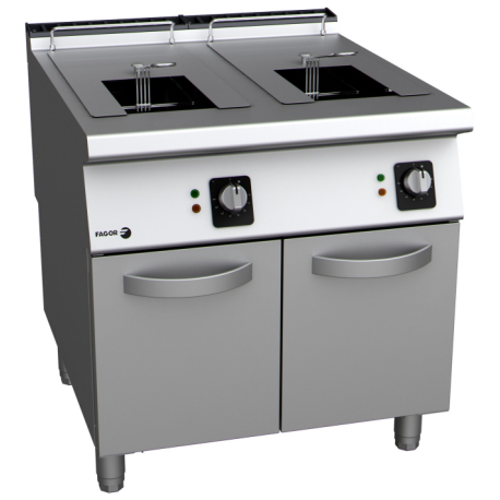 Fagor gas free standing double fryer 2x15L F-G9215