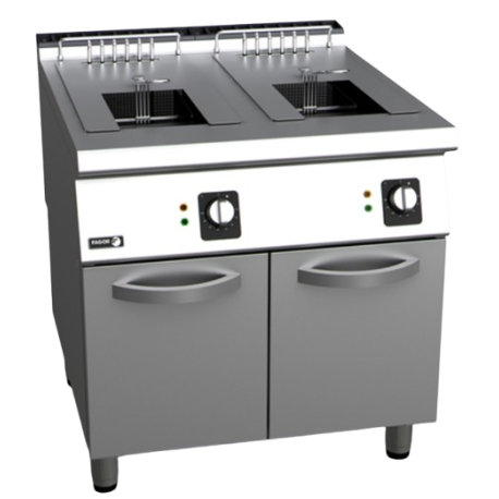 Fagor electric free standing double fryer 2x21L F-E9221