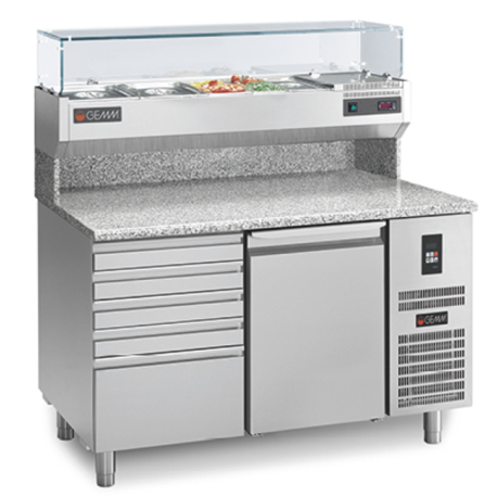 Gemm pizza prep counter PC/150C