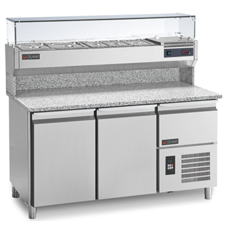 Gemm pizza prep counter PC/160