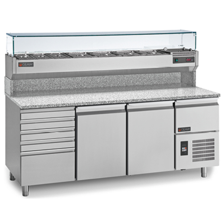 Gemm pizza prep counter PC/215C