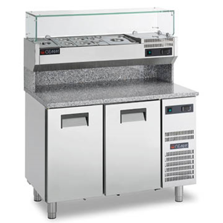 Gemm pizza prep counter SMR/12