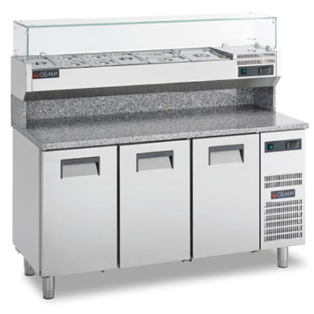 Gemm pizza prep counter SMR/16