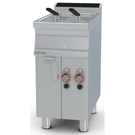 Lotus gas free standing double fryer 2x8L F2/8-74G