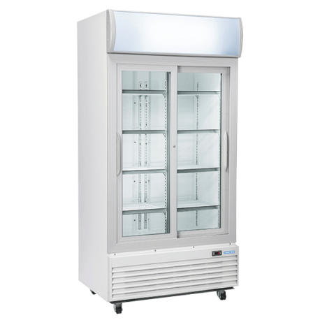 Coolhead double glass door drinks fridge DC 800S