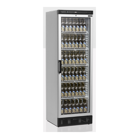 Tefcold glass door showcase fridge FS1380