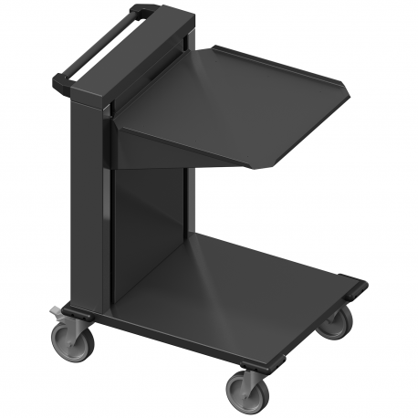 Dishwasher cartridge dispenser - trolley