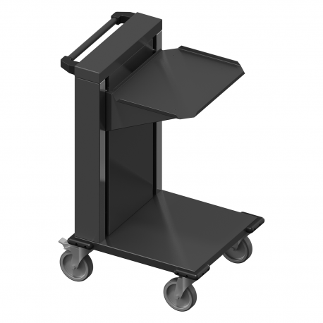 Pallet dispenser - trolley